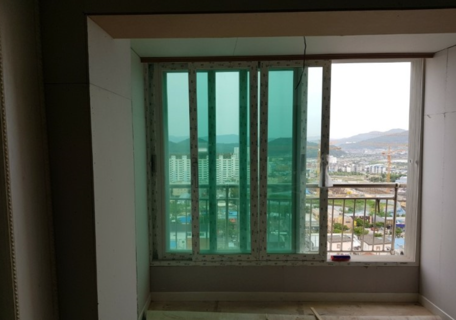 성주 아파트 샷시교체 시공완료 사진